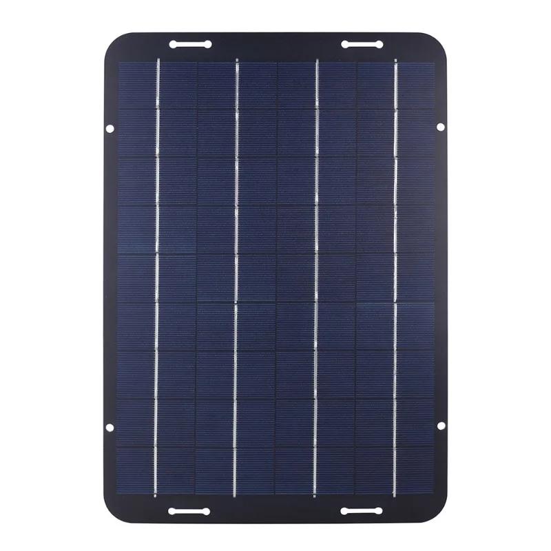 10W Charging Panel Portable 12V Car Battery Solar Charging Panel Complimentary Connected Electrical Appliance Solar