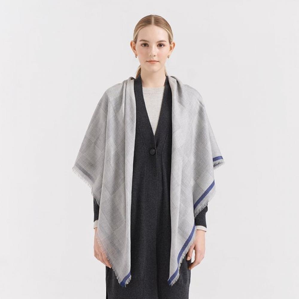 Dal Cashmere Air Cashmere 100 Scarf Noble Gray Single option