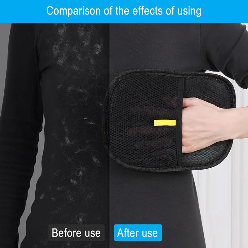 Creative Electrostatic Pet Hair Removal Tool for Cats Dogs Reusable Grooming Mittens for Couch Clothes Car Carpet