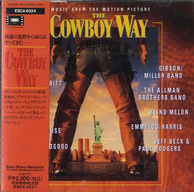 CD VARIOUS - Kovboju ceļa mūzika no Motio ESCA6024 Epic Soundtrax 1994 Japan Rock lietots