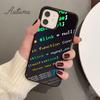Function Computer program Phone Case for iPhone 11 12 13 14 Pro Max mini XR XS SE 2020 6S 7 8 Plus Samsung Galaxy S21 S22 Cover