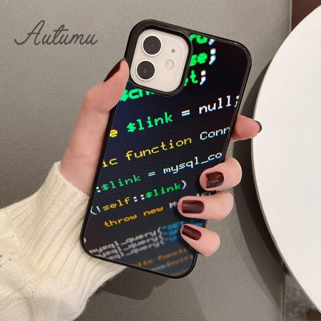 Function Computer program Phone Case for iPhone 11 12 13 14 Pro Max mini XR XS SE 2020 6S 7 8 Plus Samsung Galaxy S21 S22 Cover