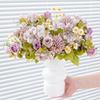 Multicolor Artificial Rose Flower Ball Chrysanthemum Silk Petals Simulation Dandelion Hydrangea Daisy Accessories DIY