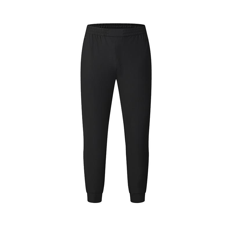 FILA Athletics A.P. Series Casual Cool Sports Comfortable Breathable Solid Basic Pants Men bottoms Deep-Black A11M521617F-BK