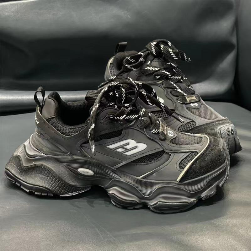 

Парный стиль полированные и старые кроссовки папы десятого поколения женские на платформе увеличивающие рост модные и удобные универсальные спортивные туфли 40 [Female]