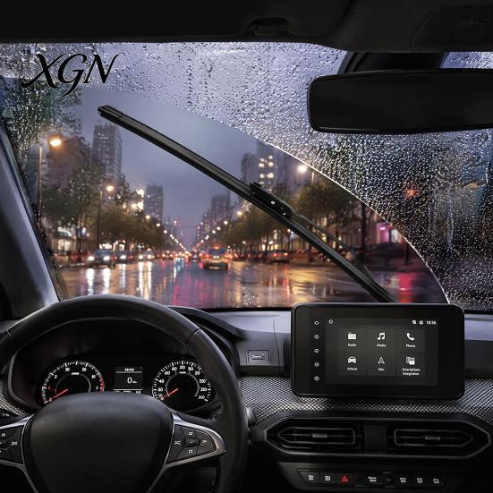 Durable Windshield Wipers 2Pcs Wiper Blades for Dacia Sandero III 2020-2023, 16/24 Precision Fit Inch Beamless Quiet Front Wipers, Direct Replacement