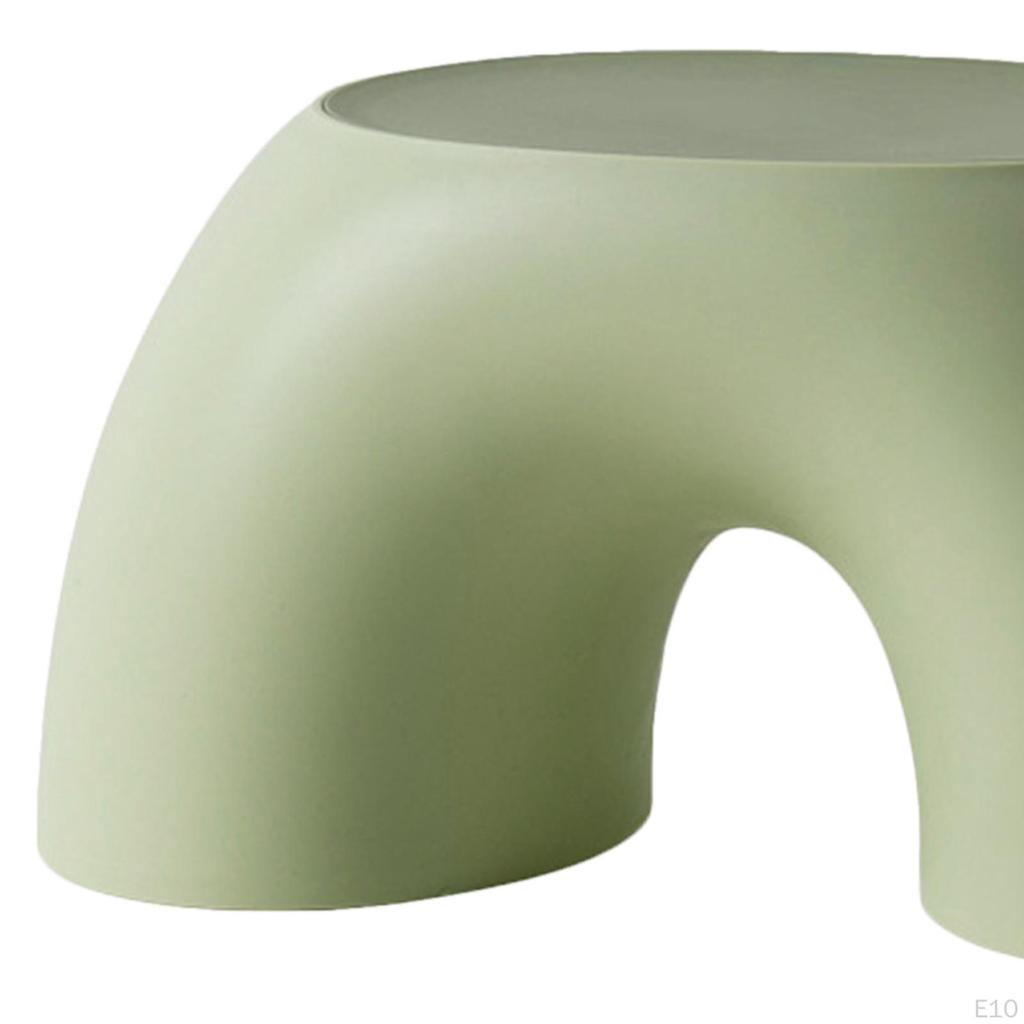 , Jungen und Mädchen, Innen- und Außenbereich, Bogenförmiges Kunststoffdesign, Hocker aus Kunststoff für Kinder