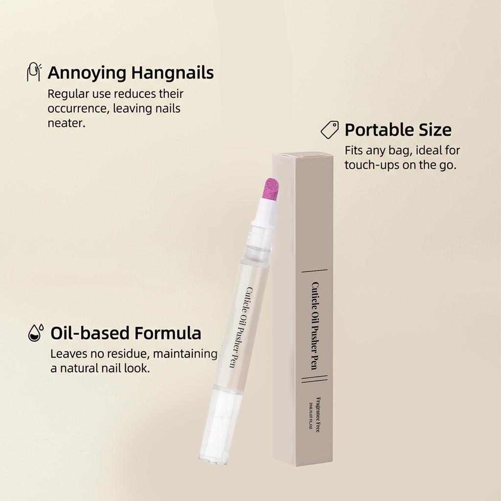 Gentle Care For Smooth, Shiny, Moisturized Nails. Convenient Daily Nail Pen.2ML