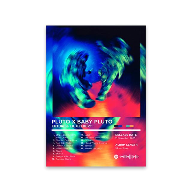 

Rapper Album Cover Retro Poster Music Canvas Wall Art Print Mural Home Decor Music Lover Gift 55x80cm Unframed