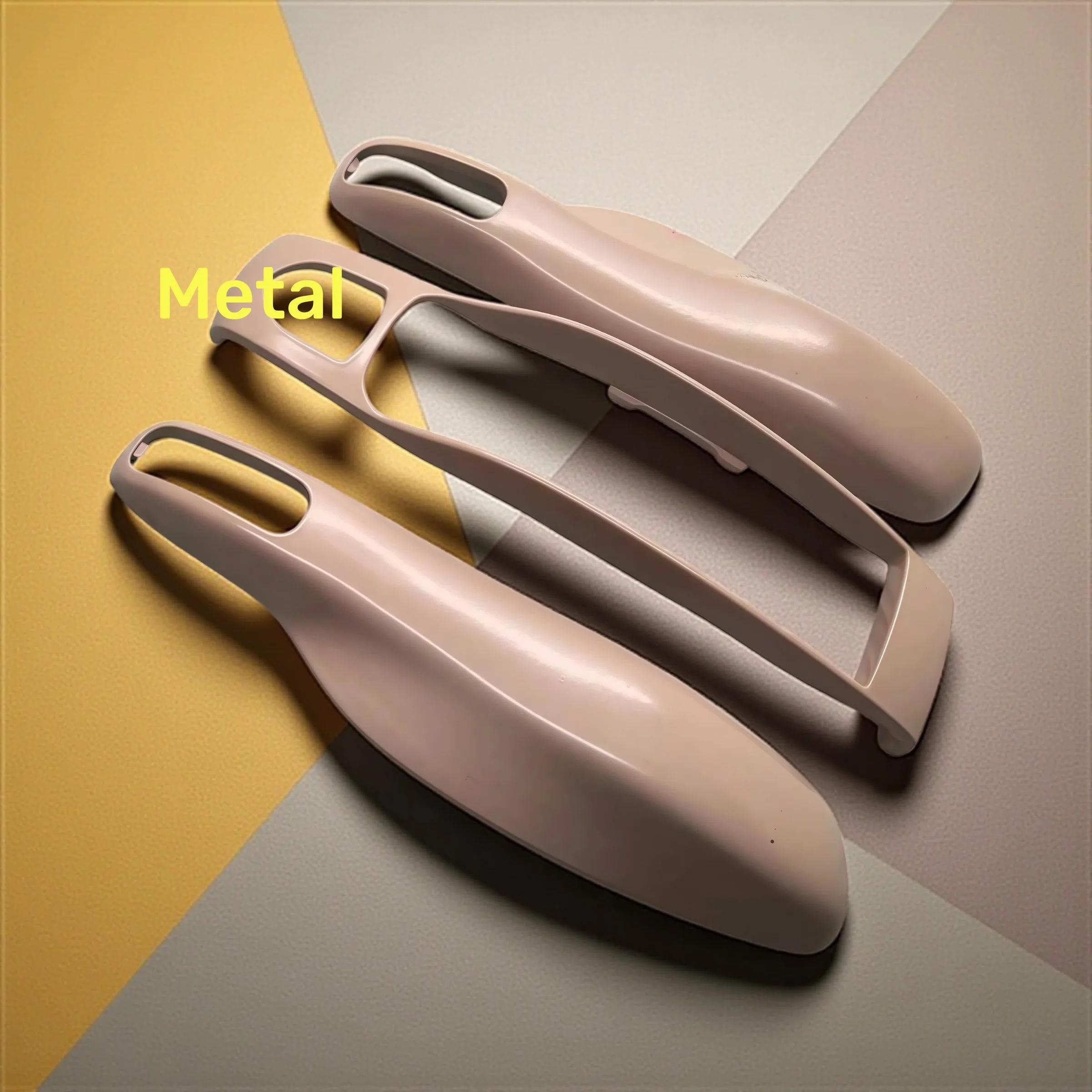 

Interior Mouldings 3PC Metal Key Shell Car Key Case with Center Trim Remote Fob Cover for Porsche Cayenne Panamera Macan Cayman