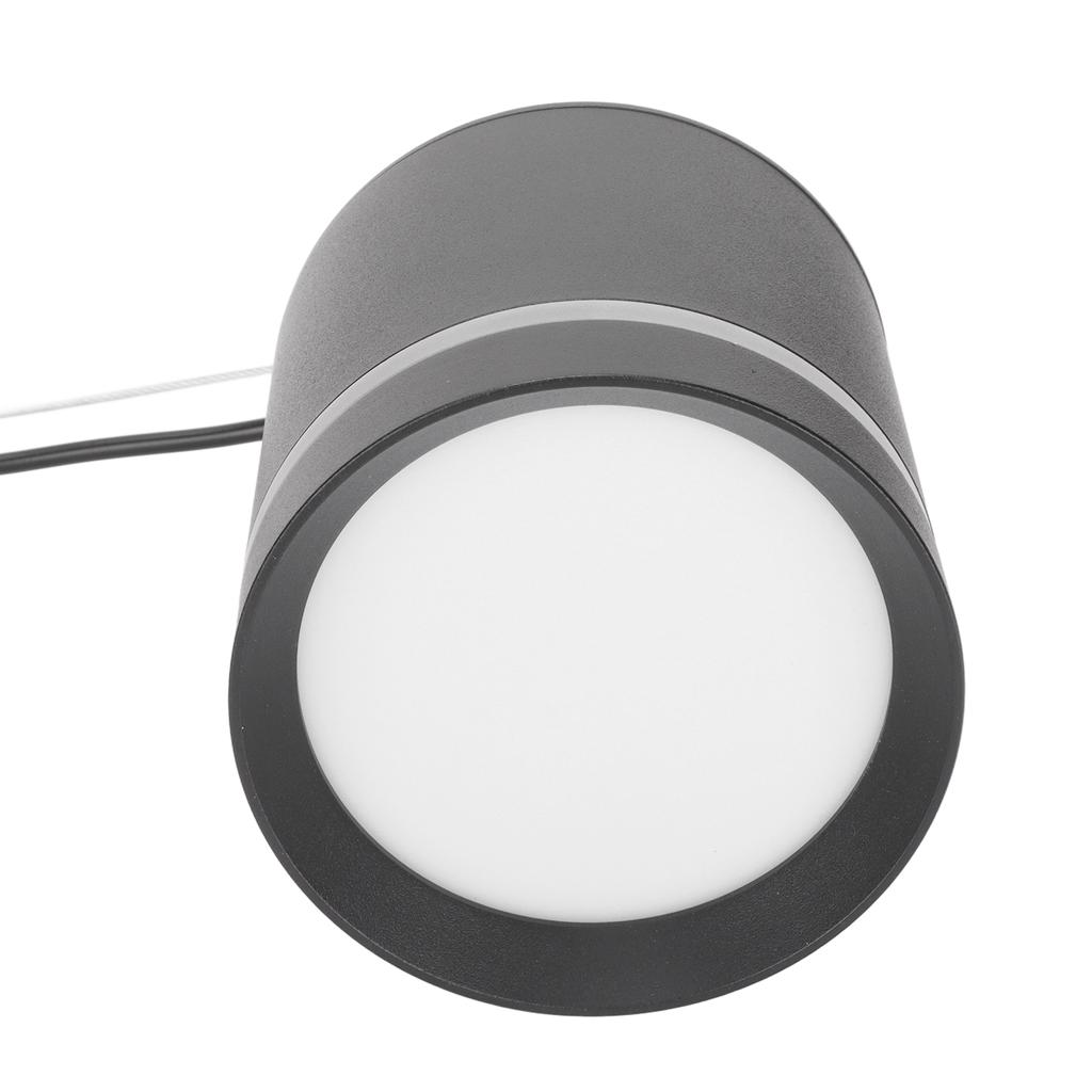 Saltwater Fish Tank Light Full Spectrum Fish Tank Lamp for Coral Planted Aquarium Fish Tank Black