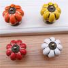 Premium-24Pcs Pumpkin Handles 38Mm Drawer Knobs Cupboard Door Handles Single Hole Cabinet Handles