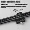 20cm To 50cm Aluminum Alloy 90 Degree Angled Ruler With 45 Degree Positioning For Woodworking And Carpentry Projects