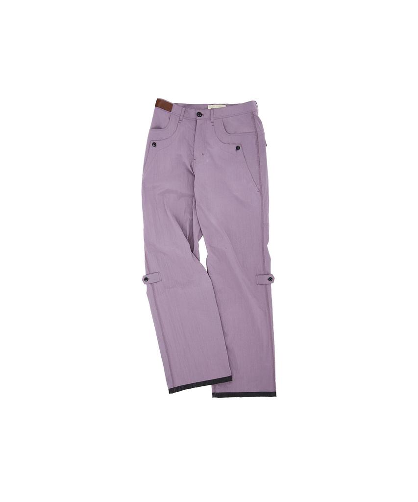 Andersson Bell Cracked Nylon Inside-Out Trousers Apa673M(Purple)