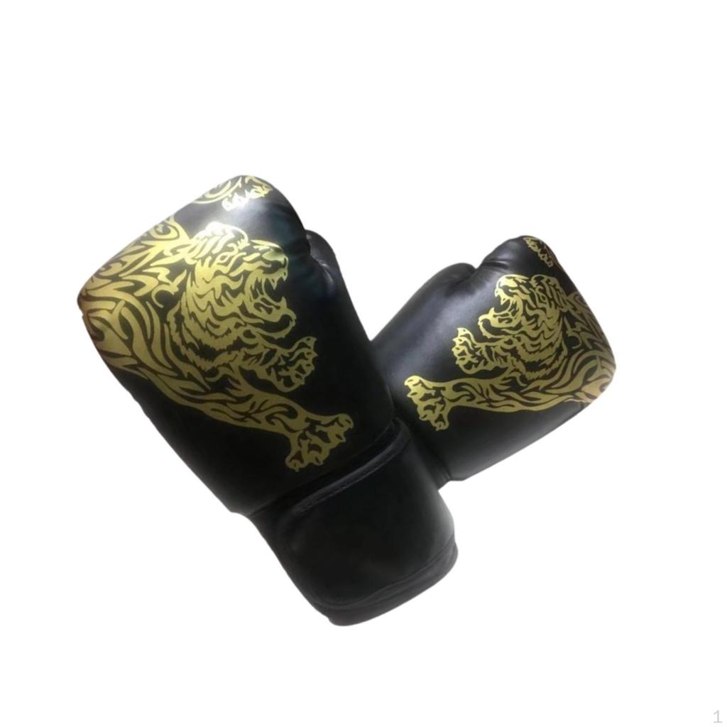 Boxing Gloves Half Finger Open Palms Multipurpose Comfortable Heavy Bag Fight Training Mitts