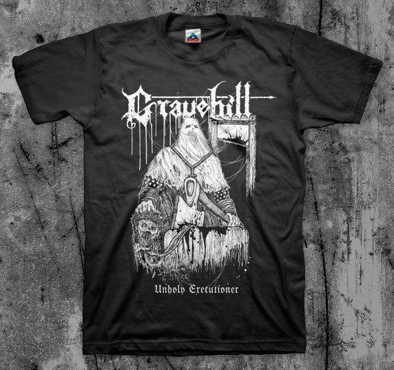 Футболка Gravehill  Unholy Executioner   Унисекс Футболка S