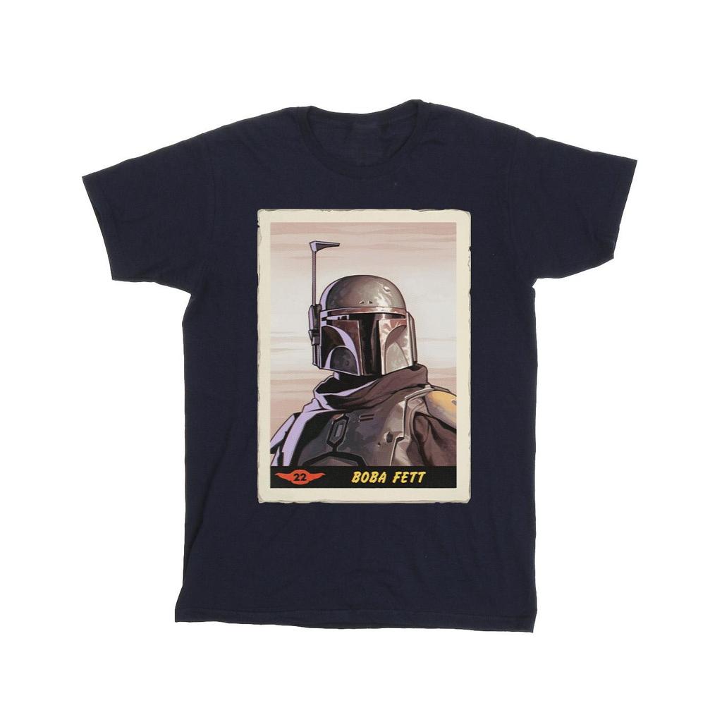 Star Wars Mens The Mandalorian Boba Fett T-Shirt