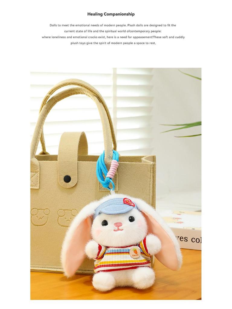 Versatile Koala Series Plush Rabbit Doll: Cute Bag Charm & Gift