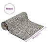 Stone Coating Roller - vidaXL - 100x40 Cm - Gray Color - Durable Material - Natural Design