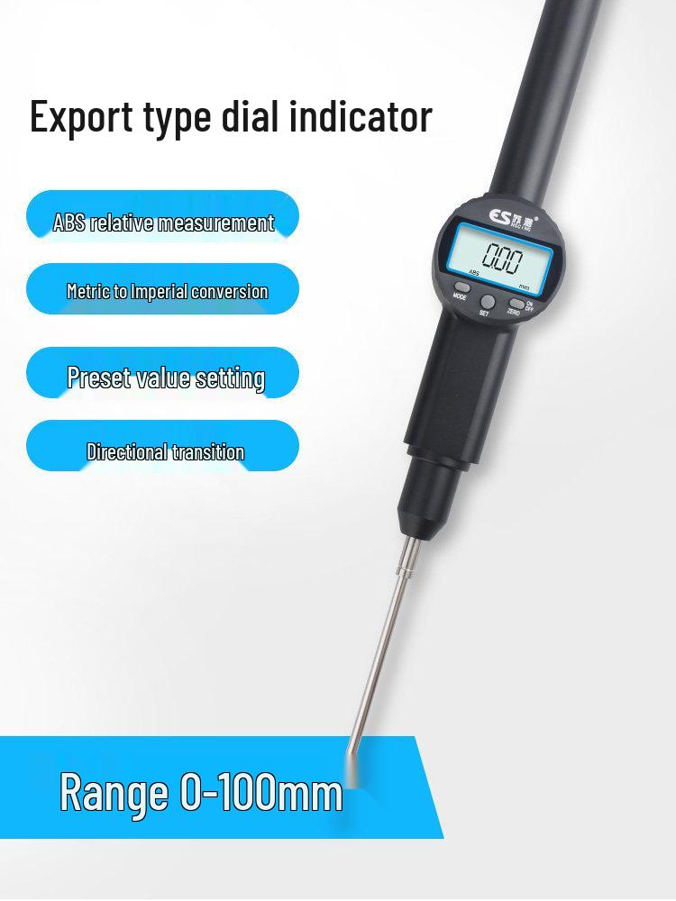 High-Precision Digital Dial Indicator & Depth Gauge from Germany