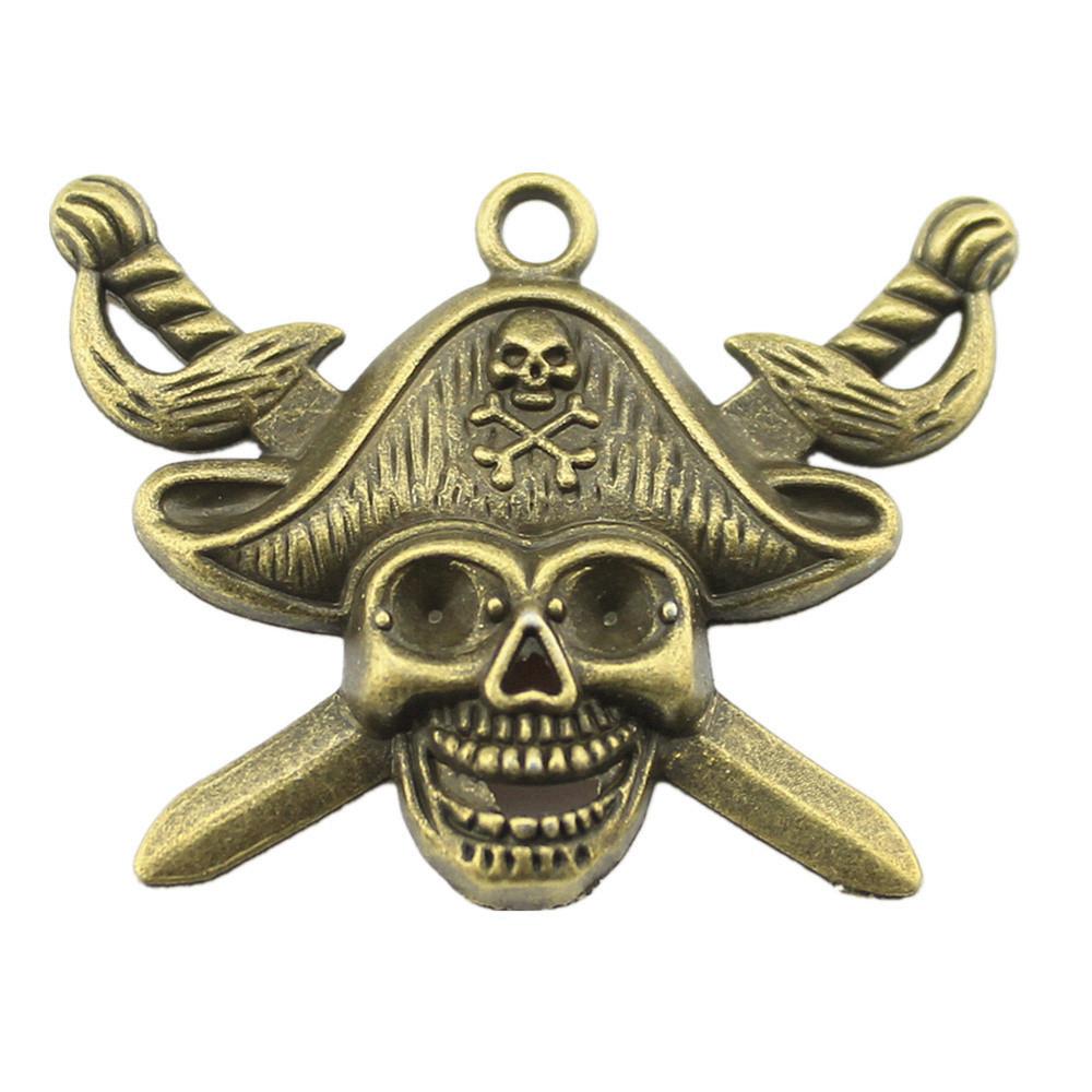 Halloween Pranks Charms Multi Color Alloy Pendants For Halloween Gothic Jewelry Accessories