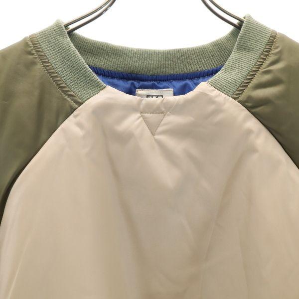 Unused VAST222 19AW Made In Japan Batting Jacket 3 Green Pullover Men's Used