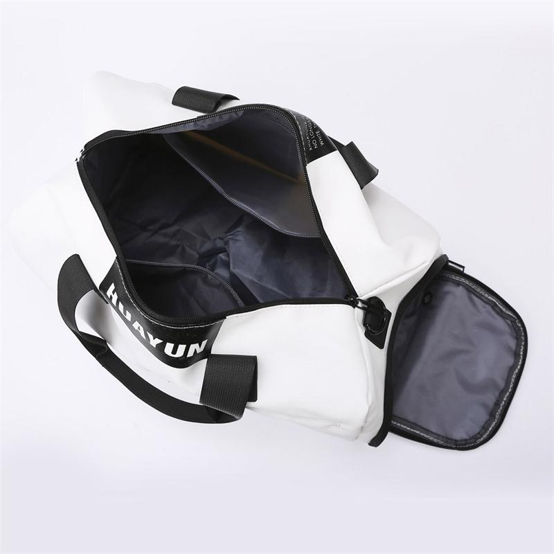 Geantă de gimnastică ușoară bărbați hidrofugă, uscată și umedă, geantă de călătorie separare pantofi Genți femei, geantă portabilă de călătorie de capacitate mare
