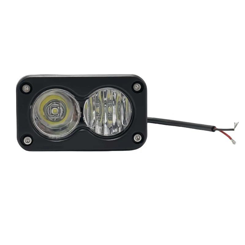 

For Waterproof Pod Combo Kit Plug N Play Sur-Ron Segway Talaria 20W White Spot Flood LED Headlight Switch чорний