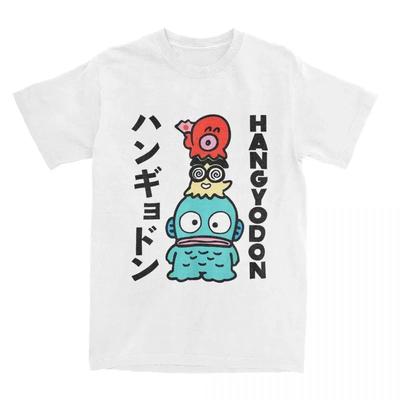 Hangyodon Japansk för Män Kvinnor T-shirt Vintage T-shirt Kortärmad O-hals T-shirts Sommarkläder Y2k Topp Damkläder