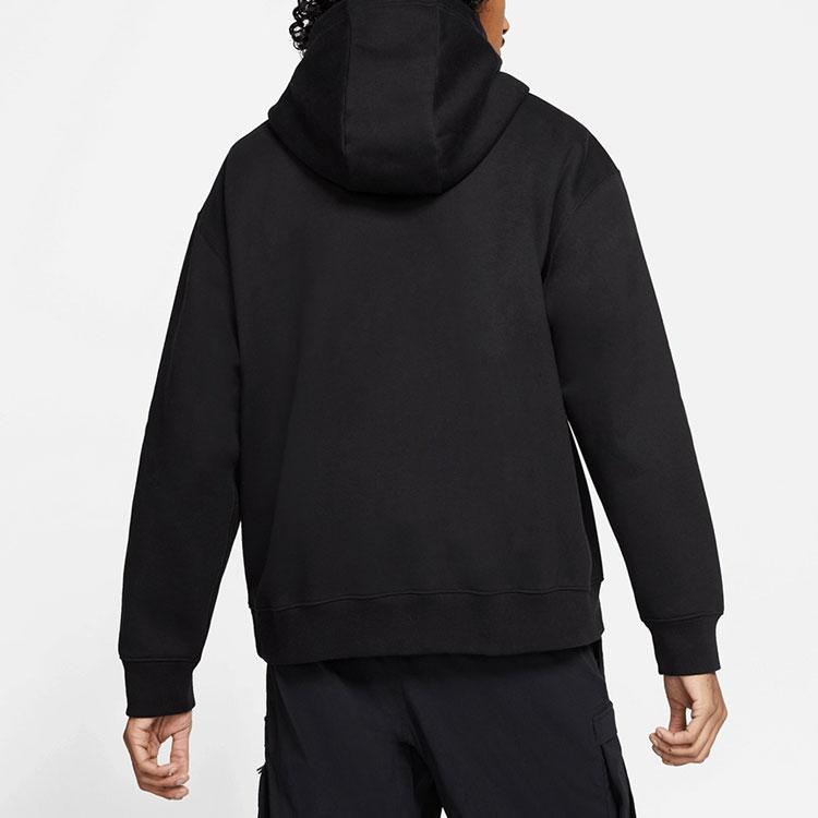 Nike ACG Embroidered Logo Hoodie Pullover Long Sleeve Men Tops Black CW4490-013