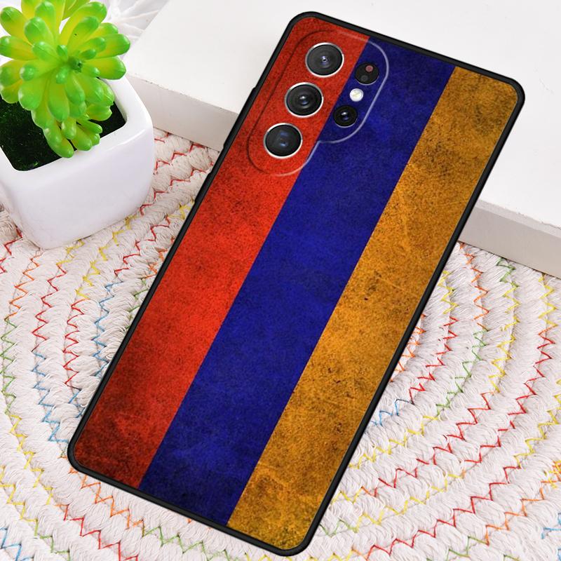 Armenia Albania Russia Emblem Phone Case for Samsung Galaxy Note 10 Pro S26 Ultra S23 S24 FE S25 S21 S22 PLUS Shockproof Cover