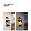 Portables Solars LED Flashlights Waterproofed Outdoor Light Camping Lamp for Outdoor and Indoor Decoration
