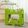 Two-Layer Cat Nest Bed: Multi-Level Felt Cave for Kittens
