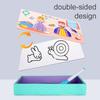 Children Drawing Toy Multifunction Puzzle Paper Box Learning Education Toys Magnetic Writing Painting Board Blackboard TMZ