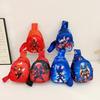 Cartoon Printed Superhero Shoulder Bag Child Outdoor Casual Crossbody Bag