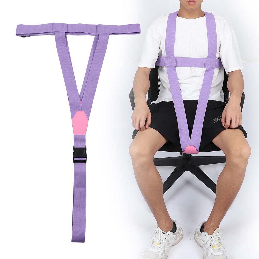 Wheelchair Seat Anti Slip Belt Restraint Harness Safety Strap Constraint Band