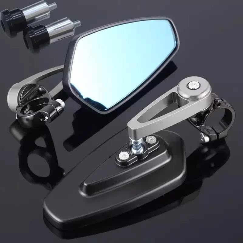 7/8" 22mm Motorcycle Rearview For Sur Ron Surron Light Bee S X Handlebar Rearview Mirror Retro Round Side Mirror For SurRon