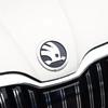 AAABO1 For Skoda Car Sticker New ABS Car Front Rear Emblem For SKODA Rapid Fabia 1 2 Karoq Yeti Superb Vision Octavia A7 RS Decals Trun