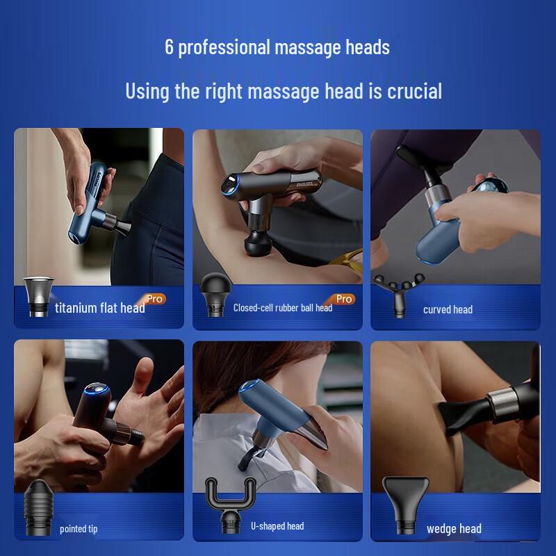 Philips PPM5101G Mini Muscle Massager Gun