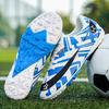 Youth Adult Men's and Large Size Football Shoes Lace-Up Men's TF Broken Nails Elementary School Student Competition AG Long Nails Older Children