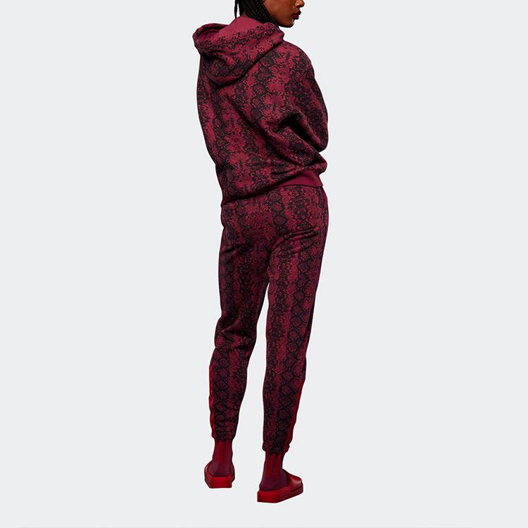 Adidas Originals X Ivy Park Casual Print Hoodie With Long Sleeves Men Tops Red HI1975