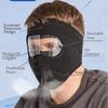 Fleece Ski Masks Windproof Winter Mask Simple Earmuffs Mask  Running