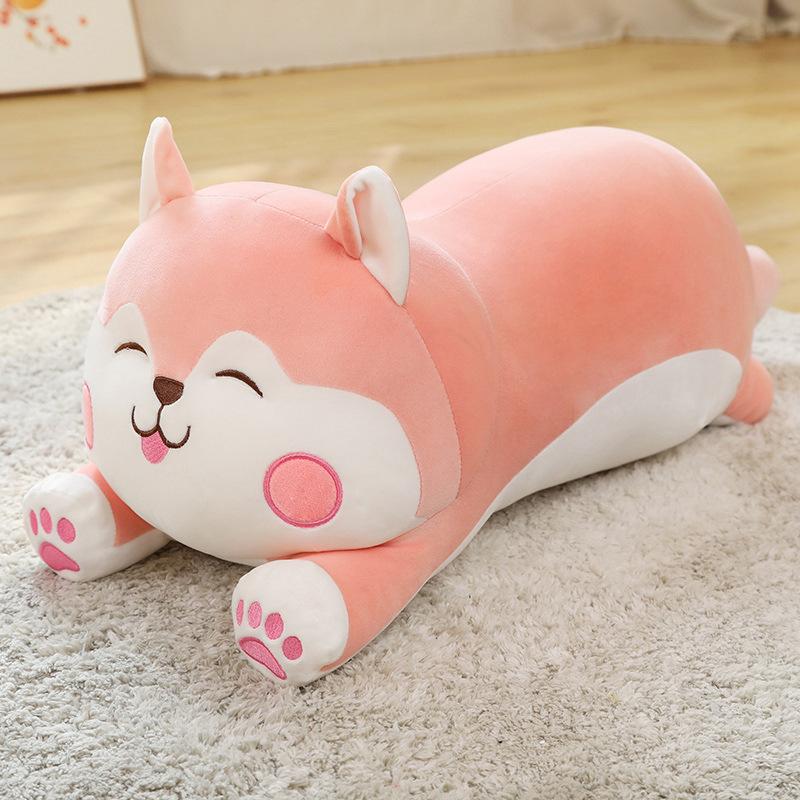 

Cartoon Cat Plush Toy Home Desktop Decoration Throw Pillow Office Nap Gift Girls 50cm/19.69in розовый