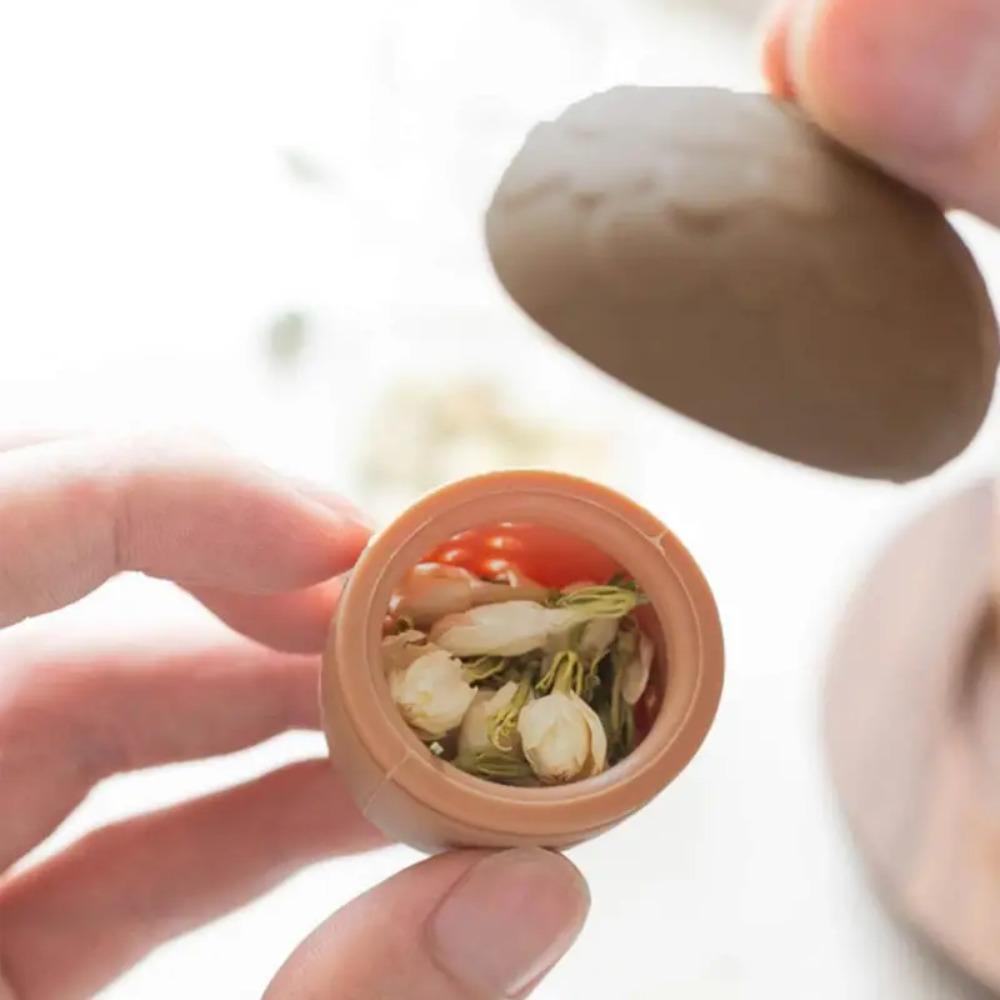 High Temperature Resistance Acorn Tea Strainer Soft Tea Bag Strainer Oak Nut Tea Infuser  Home