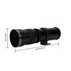 Acogedor Telephoto Manual Focus Zoom Lens for and D3100 420-800mm Lens, F8.3-16 D500, D610, D7200, D7000, D3500, D3400, D3300, D3200,