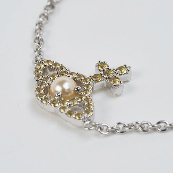 Vivienne WeStwood Women S Pearl Chain Bracelet 6102021e P643