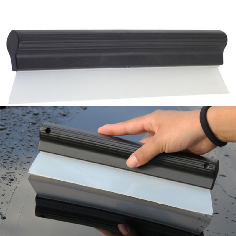Auto Window Scraper Squeegee Featuring High Elasticity Silicone Blade Suitable For Quick Water Dust Removal On Vehicles