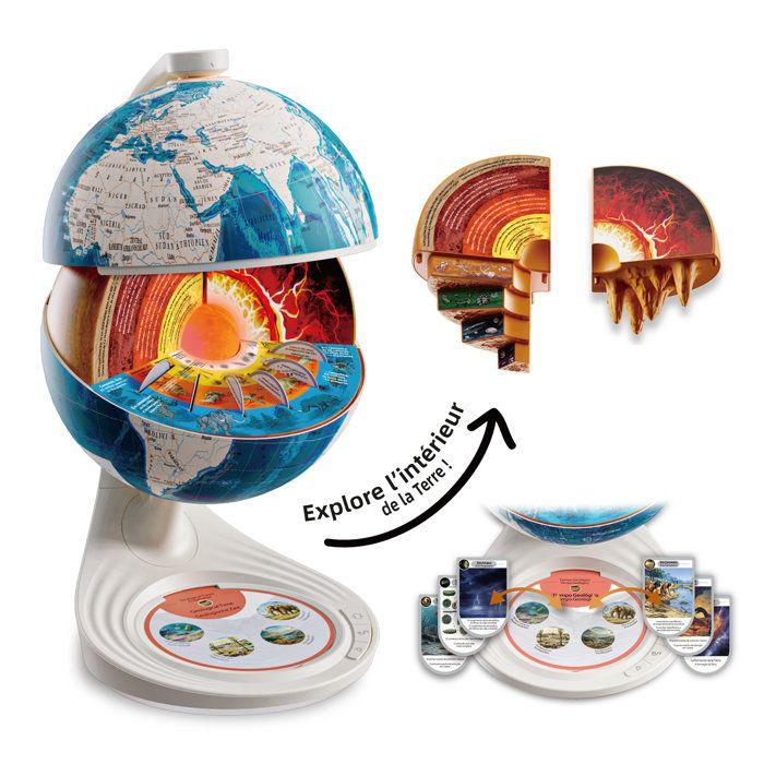 Canal Toys - So Science - Globe d’exploration interactif 3D avec cartes éducatives - COS 003