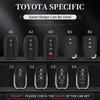 Toyota Key Case: Fits Highlander, Camry, Crown, Corolla, Prado, Reiz