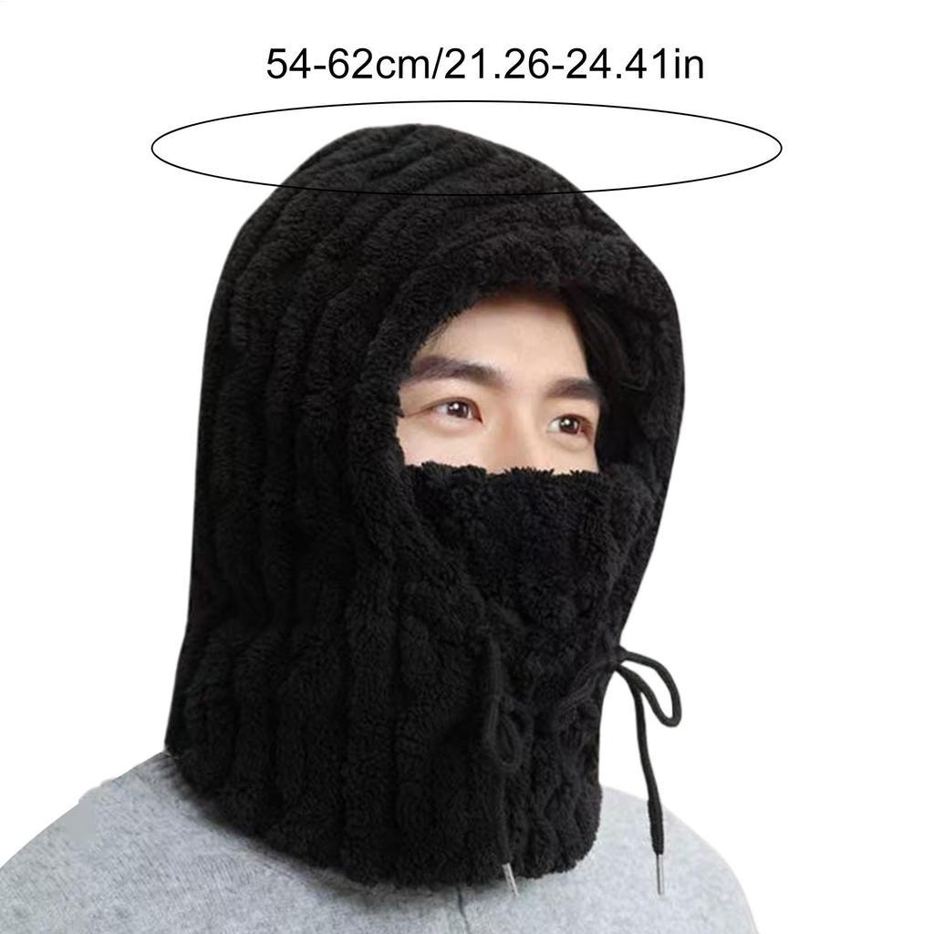Winter Hat Waterproof Adjustable Thermal Windproof Winter Head Hood Neck Face Cover For Outdoor Skiing Snowboarding Motorcycle